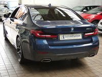 USED 2021 21 BMW 5 SERIES 2.0 520d MHT M Sport Saloon 4dr Diesel Hybrid Steptronic Euro 6 (s/s) (190 ps) SAT NAV HEATED LEATHER SEATS REAR VIEW CAMERA CRUISE CONTROL PARKING SENSORS 1 OWNER EXCELLENT SERVICE HISTORY WARRANTY