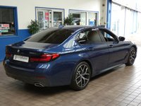 USED 2021 21 BMW 5 SERIES 2.0 520d MHT M Sport Saloon 4dr Diesel Hybrid Steptronic Euro 6 (s/s) (190 ps) SAT NAV HEATED LEATHER SEATS REAR VIEW CAMERA CRUISE CONTROL PARKING SENSORS 1 OWNER EXCELLENT SERVICE HISTORY WARRANTY
