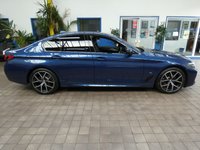 USED 2021 21 BMW 5 SERIES 2.0 520d MHT M Sport Saloon 4dr Diesel Hybrid Steptronic Euro 6 (s/s) (190 ps) SAT NAV HEATED LEATHER SEATS REAR VIEW CAMERA CRUISE CONTROL PARKING SENSORS 1 OWNER EXCELLENT SERVICE HISTORY WARRANTY