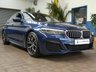 USED 2021 21 BMW 5 SERIES 2.0 520d MHT M Sport Saloon 4dr Diesel Hybrid Steptronic Euro 6 (s/s) (190 ps) SAT NAV HEATED LEATHER SEATS REAR VIEW CAMERA CRUISE CONTROL PARKING SENSORS 1 OWNER EXCELLENT SERVICE HISTORY WARRANTY