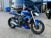 USED 2014 63 TRIUMPH STREET TRIPLE 675 ABS - PART EXCHANGE TO CLEAR 