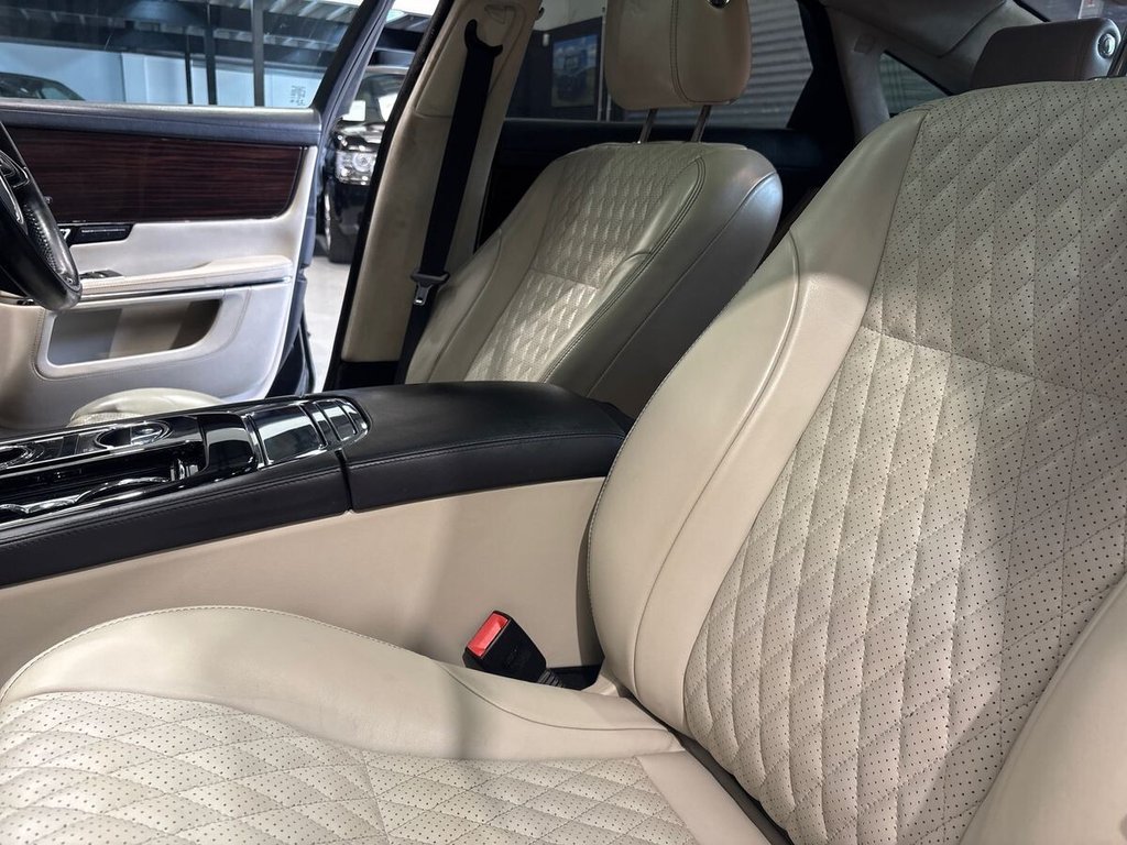 USED 2016 16 JAGUAR XJ 3.0d V6 Portfolio Saloon 4dr Diesel Auto Euro 6 (s/s) (300 ps) IVORY | MERIDIAN SURROUND