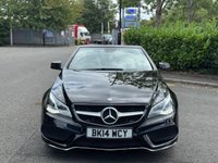 USED 2014 14 MERCEDES-BENZ E-CLASS 2.1 E220 CDI AMG Sport Cabriolet 2dr Diesel G-Tronic+ Euro 5 (s/s) (170 ps) STUNNING+LTHR+NAV+SH+SATNAV+2 KEYS