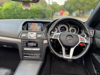 USED 2014 14 MERCEDES-BENZ E-CLASS 2.1 E220 CDI AMG Sport Cabriolet 2dr Diesel G-Tronic+ Euro 5 (s/s) (170 ps) STUNNING+LTHR+NAV+SH+SATNAV+2 KEYS