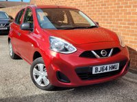 USED 2014 64 NISSAN MICRA 1.2 Visia Hatchback 5dr Petrol Manual Euro 5 (80 ps) 