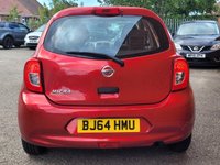 USED 2014 64 NISSAN MICRA 1.2 Visia Hatchback 5dr Petrol Manual Euro 5 (80 ps) 