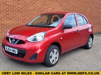 USED 2014 64 NISSAN MICRA 1.2 Visia Hatchback 5dr Petrol Manual Euro 5 (80 ps) 