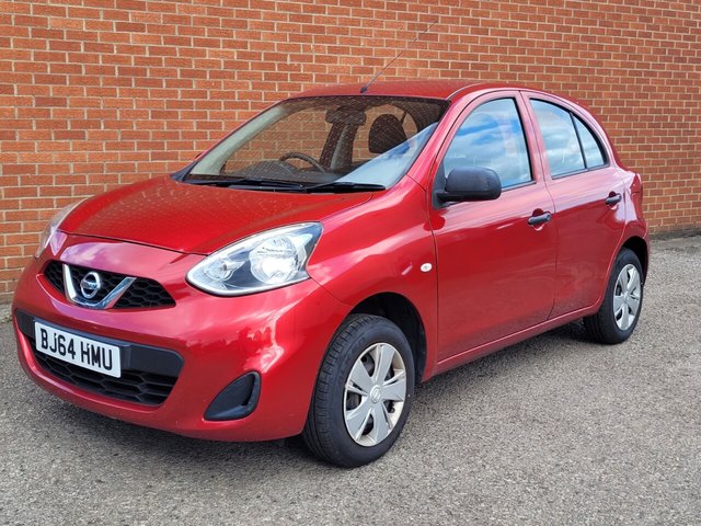 2014 64 Nissan Micra 1.2 Visia Hatchback 5dr Petrol Manual Euro 5 (80 ps)