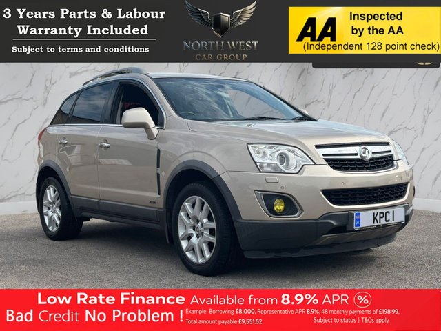 2012 VAUXHALL ANTARA 2.2 CDTI SE SUV 5DR DIESEL AUTO 4WD EURO 5 SNAV 163... photo