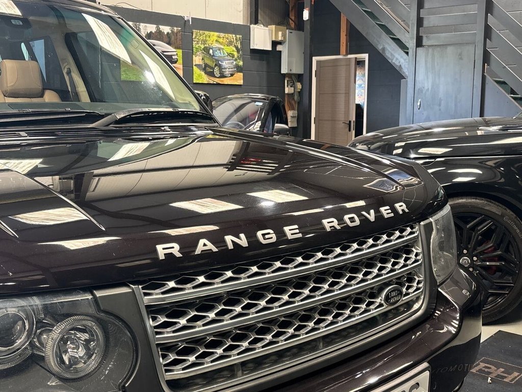 USED 2013 53 LAND ROVER RANGE ROVER 5.0 V8 Autobiography SUV 5dr Petrol Auto 4WD Euro 5 (510 ps) BOURNVILLE PREMIUM METALLIC