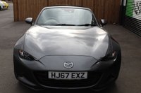 USED 2017 67 MAZDA MX 5 RF 2.0 SKYACTIV-G Sport Nav Convertible 2dr Petrol Auto Euro 6 (160 ps) ONE OWNER FULL HISTORY