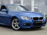 USED 2017 17 BMW 3 SERIES 2.0 320d M Sport Saloon 4dr Diesel Auto xDrive Euro 6 (s/s) (190 ps) Estoril blue pearl BMW 320D XDRIVE M SPORT 4d 188 BHP with EBONY LEATHER HEATED trim. This BMW is practical, economical and pretty good fun to drive. It packs a punch and with features that include, 4x4, Tinted Windows, SAT NAV, DAB RADIO, B/TOOTH, Dealer serviced