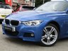 USED 2017 17 BMW 3 SERIES 2.0 320d M Sport Saloon 4dr Diesel Auto xDrive Euro 6 (s/s) (190 ps) Estoril blue pearl BMW 320D XDRIVE M SPORT 4d 188 BHP with EBONY LEATHER HEATED trim. This BMW is practical, economical and pretty good fun to drive. It packs a punch and with features that include, 4x4, Tinted Windows, SAT NAV, DAB RADIO, B/TOOTH, Dealer serviced