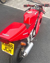 USED 1993 K DUCATI 851 Biposto Sports An iconic WSB designed machine