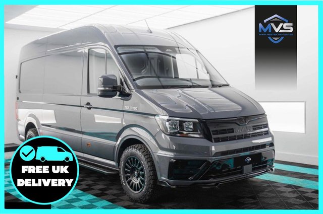 View our Man Tge 2.0 FWD MWB MCR EDITION 180BHP AUTO - DIGITAL DASH - PURE GREY