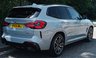 USED 2024 24 BMW X3 2.0 20i MHT M Sport SUV 5dr Petrol Hybrid Auto xDrive Euro 6 (s/s) (184 ps) With only one previous owner, this 2024 BMW X3 20i M Sport is a great find. Boasting a Euro 6 compliant 2.0L petrol hybrid engine and four-wheel drive, this M Sport trim vehicle combines efficiency with dynamic performance. It also features the M Sport Pro Pack, enhancing its sporty appeal. The inclusion of the Comfort Pack offers keyless entry and a heated steering wheel for added convenience. The Technology Package, complete with a head-up display, ensures a modern driving experience.  The lar