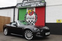 USED 2018 18 FIAT 124 1.4 MultiAir Lusso Plus Convertible 2dr Petrol Euro 6 (140 ps) FULL SERVICE HISTORY RECENT CAMBELT