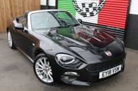 USED 2018 18 FIAT 124 1.4 MultiAir Lusso Plus Convertible 2dr Petrol Euro 6 (140 ps) FULL SERVICE HISTORY RECENT CAMBELT