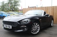 USED 2018 18 FIAT 124 1.4 MultiAir Lusso Plus Convertible 2dr Petrol Euro 6 (140 ps) FULL SERVICE HISTORY RECENT CAMBELT