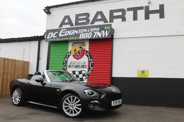 2018 18 Fiat 124 1.4 MultiAir Lusso Plus Convertible 2dr Petrol Euro 6 (140 ps)