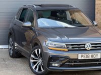 USED 2018 18 VOLKSWAGEN TIGUAN 2.0 TSI R-Line SUV 5dr Petrol DSG 4Motion Euro 6 (s/s) (180 ps) 