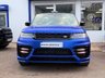 USED 2018 LAND ROVER RANGE ROVER SPORT 3.0 SD V6 HSE LUMMA KIT OPEN PAN ROOF MATT BLUE SAT NAV CAMERA TWO-TONE LEATHER 21