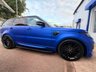 USED 2018 LAND ROVER RANGE ROVER SPORT 3.0 SD V6 HSE LUMMA KIT OPEN PAN ROOF MATT BLUE SAT NAV CAMERA TWO-TONE LEATHER 21