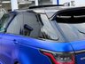 USED 2018 LAND ROVER RANGE ROVER SPORT 3.0 SD V6 HSE LUMMA KIT OPEN PAN ROOF MATT BLUE SAT NAV CAMERA TWO-TONE LEATHER 21