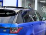 USED 2018 LAND ROVER RANGE ROVER SPORT 3.0 SD V6 HSE LUMMA KIT OPEN PAN ROOF MATT BLUE SAT NAV CAMERA TWO-TONE LEATHER 21