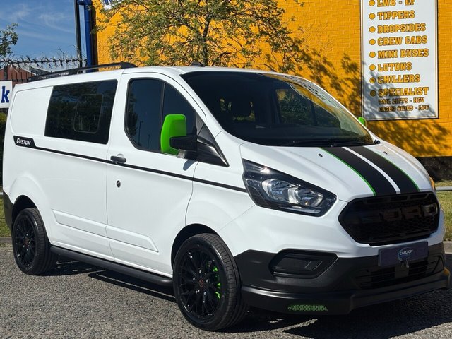 2020 70 Ford Transit Custom 2.0 300 EcoBlue Leader Crew Van Double Cab 5dr Diesel Manual L1 H1 Euro 6 (s/s) (105 ps)