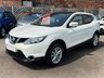 USED 2014 64 NISSAN QASHQAI 1.5 dCi Acenta Premium SUV 5dr Diesel Manual 2WD Euro 5 (s/s) (110 ps) - PEARL METALLIC PAINT