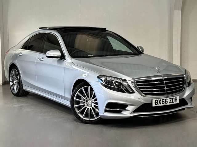 2016 66 Mercedes-Benz S-Class 3.0 S350d V6 AMG Line (Premium Plus) Saloon 4dr Diesel G-Tronic+ Euro 6 (s/s) (258 ps)
