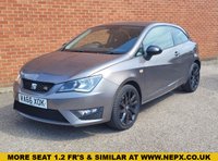 USED 2017 66 SEAT IBIZA 1.2 TSI FR Sport Coupe 3dr Petrol Manual Euro 6 (110 ps) 