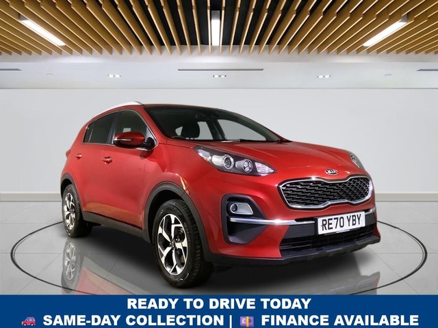 2021 70 KIA SPORTAGE 1.6 CRDi MHEV 2 SUV 5dr Diesel Hybrid Manual Euro 6 (s/s) (134 bhp) Bluetooth | Climate Control