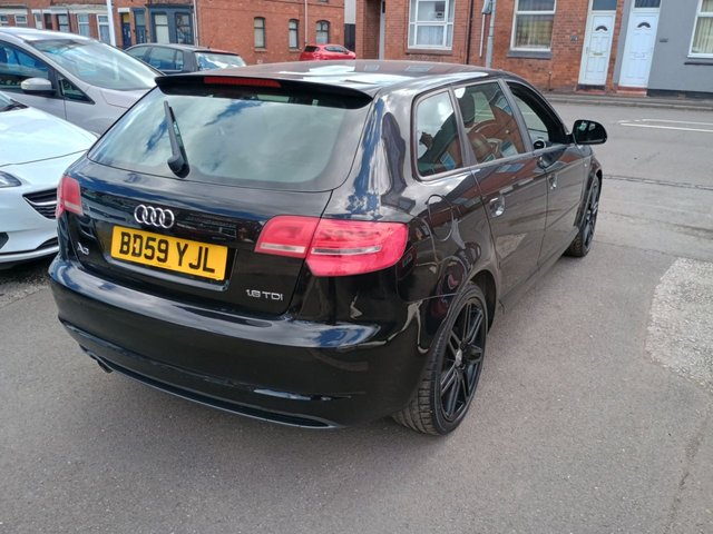 2010 AUDI A3 2010 1.6 TDI S line Sportback 5dr Diesel Manual Euro 5 (s/s) (105 ps) - Photo 9