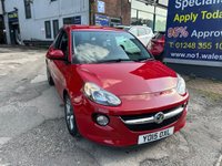 USED 2015 15 VAUXHALL ADAM 2015/15 1.2i JAM Hatchback 3dr Petrol Manual Euro 6 (70 ps), One owner from new, Only 28000 Miles 