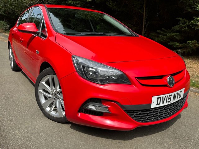 2015 15 Vauxhall Astra 1.6i Tech Line GT Hatchback 5dr Petrol Manual Euro 6 (115 ps)