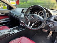 USED 2015 15 MERCEDES-BENZ E-CLASS 2.1 E220 BlueTEC AMG Line Cabriolet 2dr Diesel G-Tronic+ Euro 6 (s/s) (177 ps) STUNNING+SH+LTHR+NAV+2 KEYS+1 FK+