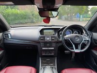 USED 2015 15 MERCEDES-BENZ E-CLASS 2.1 E220 BlueTEC AMG Line Cabriolet 2dr Diesel G-Tronic+ Euro 6 (s/s) (177 ps) STUNNING+SH+LTHR+NAV+2 KEYS+1 FK+
