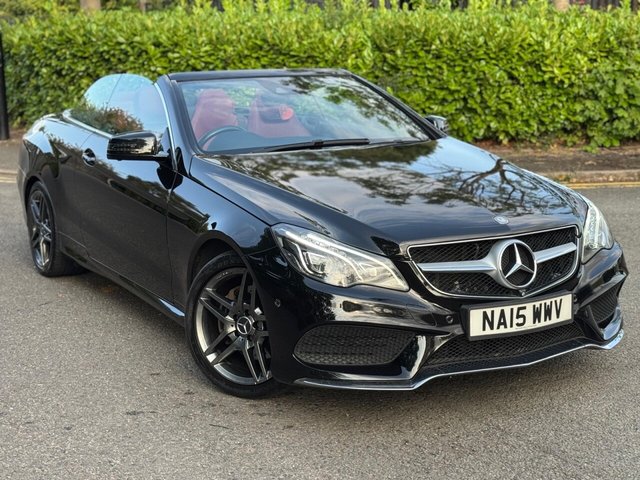 2015 15 Mercedes-Benz E-Class 2.1 E220 BlueTEC AMG Line Cabriolet 2dr Diesel G-Tronic+ Euro 6 (s/s) (177 ps)