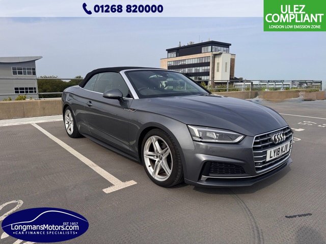 View our Audi A5 Cabriolet 2.0 TFSI S line Convertible 2dr Petrol Manual Euro 6 (s/s) (190 ps)
