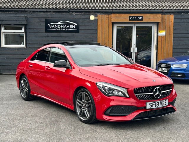 2018 18 Mercedes-Benz Cla 2.1 CLA220d AMG Line Coupe 4dr Diesel 7G-DCT Euro 6 (s/s) (177 ps)