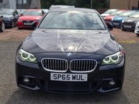 USED 2015 65 BMW 5 SERIES 3.0 530d M Sport Saloon 4dr Diesel Auto Euro 6 (s/s) (258 ps) THIS CAR COMES WITH 6 MONTH WARRANTY & BREAKDOWN RECOVERY + DUAL ZONE CLIMATE CONTROL+ ELECTRIC PARKING BRAKE+ SAT NAVIGATION+ FRONT AND REAR PARKING SENSORS+ DAB RADIO+ BLUETOOTH PHONE+ AUDIO CONNECTIVITY+ CRUISE CONTROL+ DAY TIME RUNNING LIGHTS+ AUTOMATIC HEADLIGHTS+ HEADLIGHTS WASHERS+