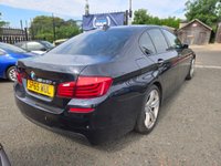 USED 2015 65 BMW 5 SERIES 3.0 530d M Sport Saloon 4dr Diesel Auto Euro 6 (s/s) (258 ps) THIS CAR COMES WITH 6 MONTH WARRANTY & BREAKDOWN RECOVERY + DUAL ZONE CLIMATE CONTROL+ ELECTRIC PARKING BRAKE+ SAT NAVIGATION+ FRONT AND REAR PARKING SENSORS+ DAB RADIO+ BLUETOOTH PHONE+ AUDIO CONNECTIVITY+ CRUISE CONTROL+ DAY TIME RUNNING LIGHTS+ AUTOMATIC HEADLIGHTS+ HEADLIGHTS WASHERS+