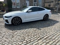 USED 2021 21 BMW 4 SERIES 2.0 420d MHT M Sport Coupe 2dr Diesel Hybrid Auto Euro 6 (s/s) (190 ps) Local Lady Owner Full BMW History Massive Spec Car