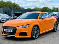USED 2015 65 AUDI TTS 2.0 TFSI Coupe 3dr Petrol S Tronic quattro Euro 6 (310 ps) **Solar Orange - Full History** 