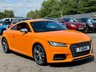 USED 2015 65 AUDI TTS 2.0 TFSI Coupe 3dr Petrol S Tronic quattro Euro 6 (310 ps) **Solar Orange - Full History** 