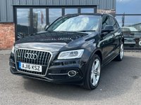USED 2016 16 AUDI Q5 2.0 TDI S line Plus SUV 5dr Diesel S Tronic quattro Euro 6 (s/s) (190 ps) 2 OWNERS FROM NEW FULL SERVICE HISTORY BOOK PACK SERVICED AS REQUIRED AND 1 YEAR MOT WITHIN THE SALE