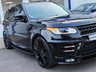 USED 2017 17 LAND ROVER RANGE ROVER SPORT 3.0 SD V6 HSE LUMMA KIT BLACK PACK WIDE SCREEN SAT NAV CAMERA 22