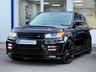 USED 2017 17 LAND ROVER RANGE ROVER SPORT 3.0 SD V6 HSE LUMMA KIT BLACK PACK WIDE SCREEN SAT NAV CAMERA 22